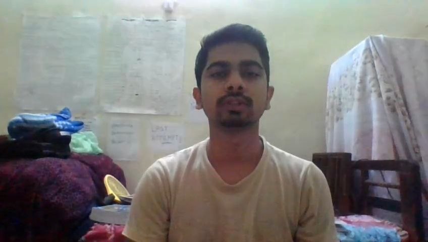 Manav Gupta before he overcame his fear of public speaking, 2020